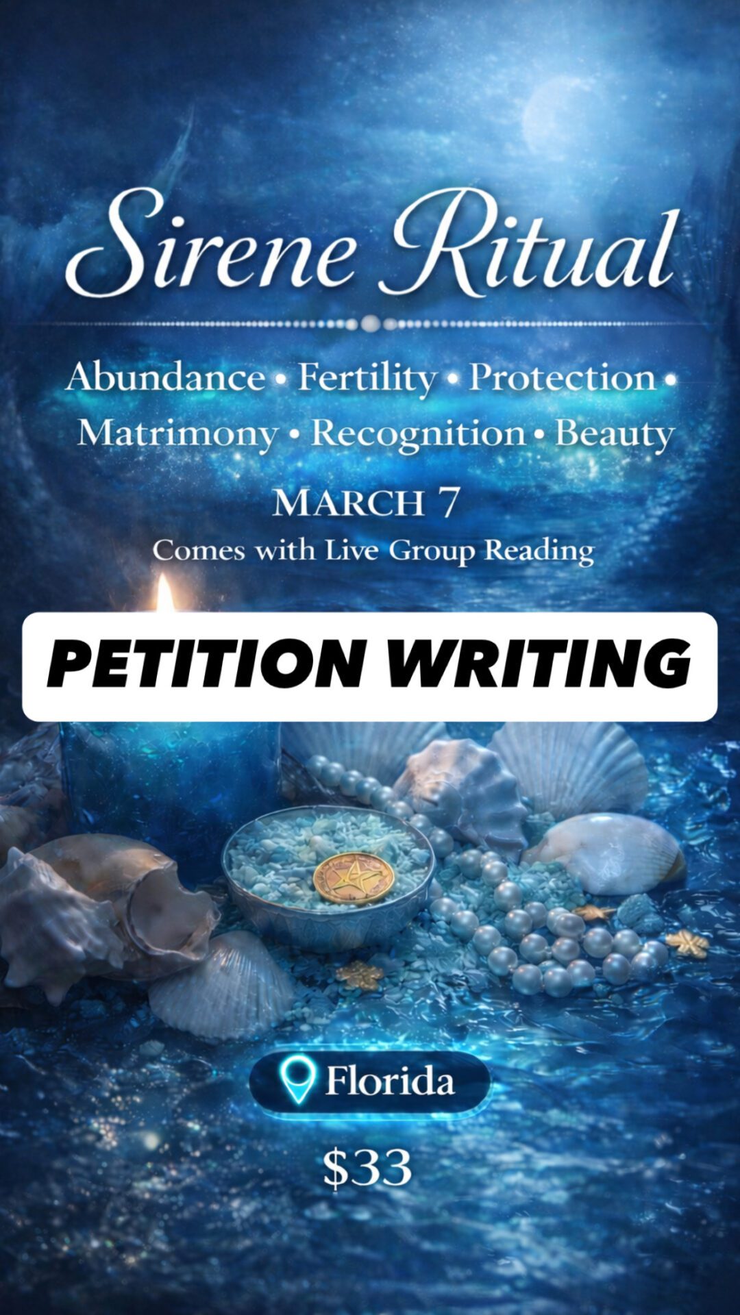 SIRENE RITUAL PETITION WRITING